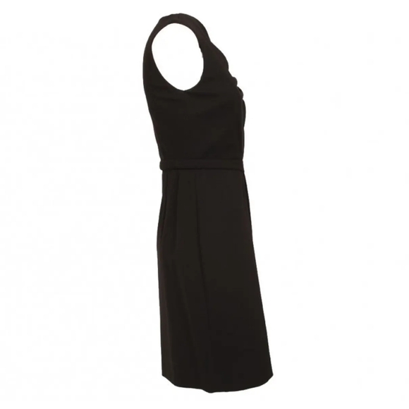 Jason Wu x Eloqui Plus Size Women's Cap sleeve Little Black Dress - Picture 4 of 11